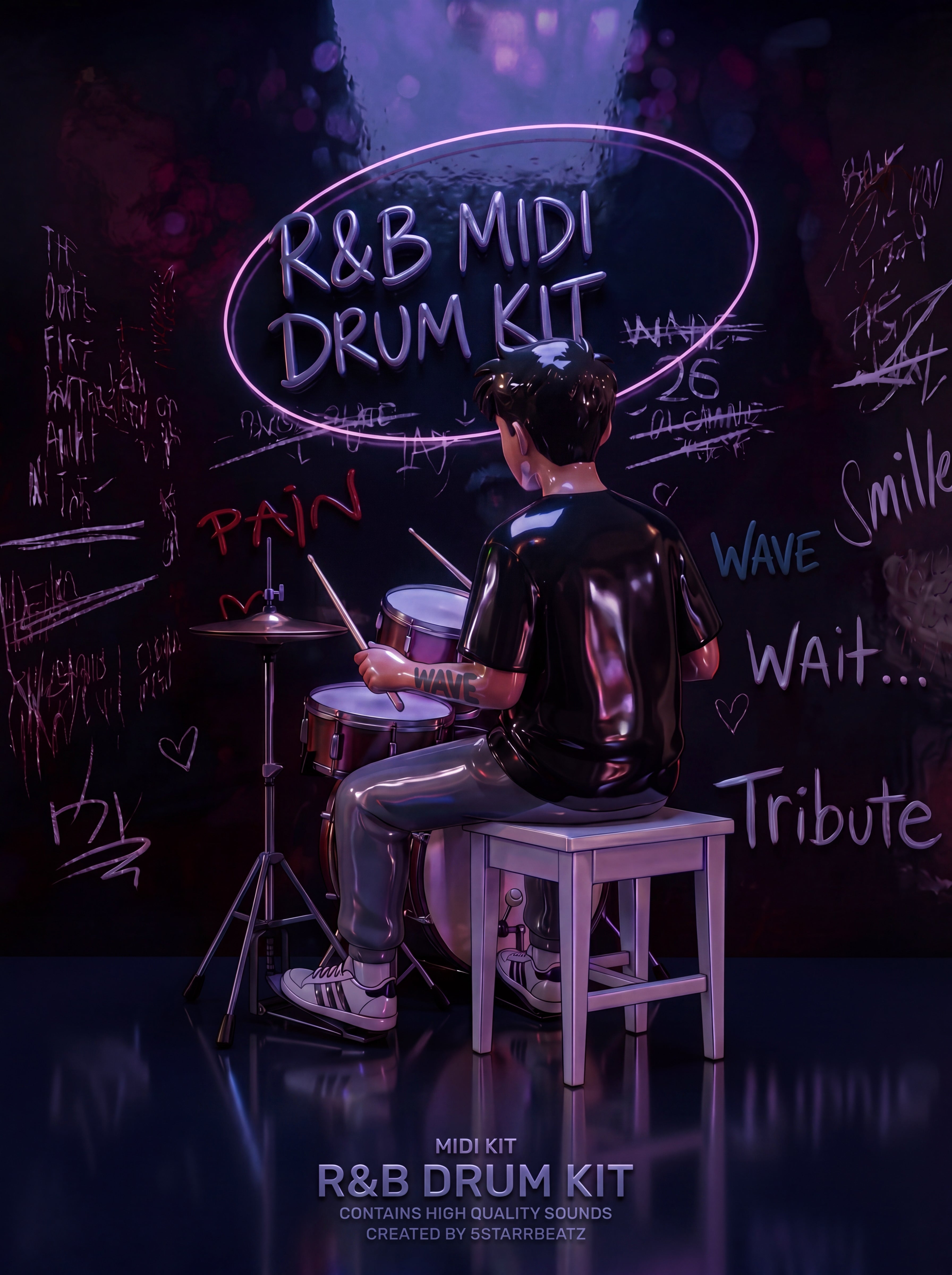 R&B Starter Kit (Drum + Midi Kit)